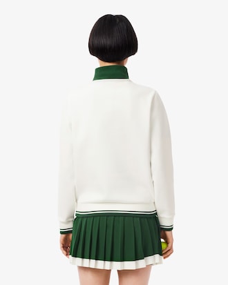 테니스 헤리티지 반집업 스웻셔츠