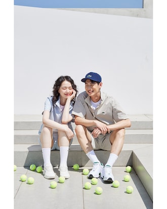 여성 테크 포인트 테니스화