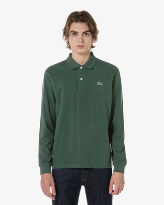 프렌치 레귤러핏 긴팔 베이직 폴로