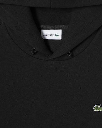 시그니처 테크니컬 피케 후드 스웻셔츠