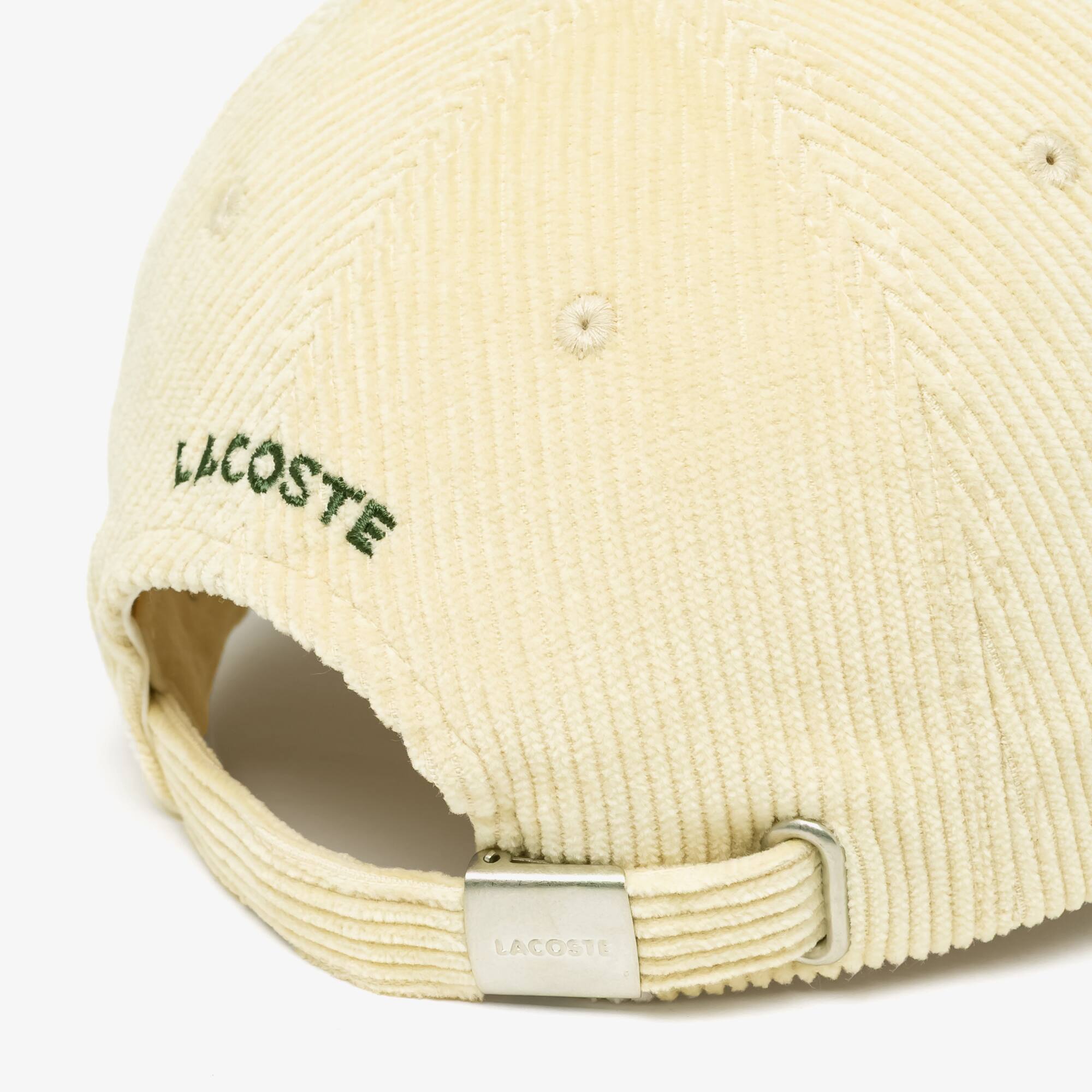 코듀로이 볼캡 - 라코스테 남성 액세서리 모자 - New 2026 | Lacoste