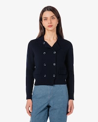 더블 자켓형 가디건