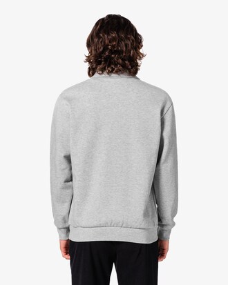 베이직 반집업 스웻셔츠