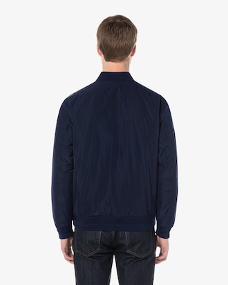 리버시블 퀼팅 블루종