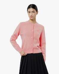 알파카 크루넥 가디건