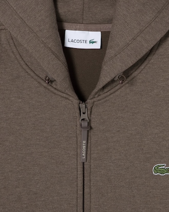 시그니처 테크니컬 피케 후드 집업