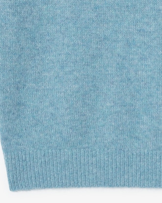 알파카 울 반팔 스웨터