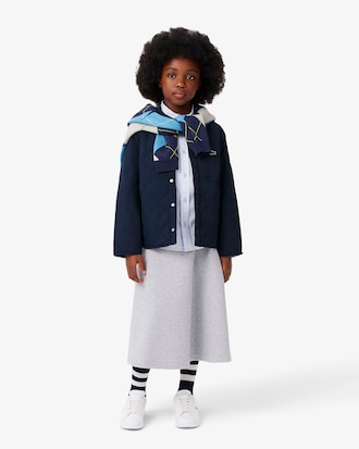 셔츠형 퀼팅 자켓