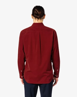 코듀로이 솔리드 셔츠