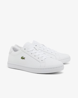 여성 Straightset 2.0 레더 스니커즈