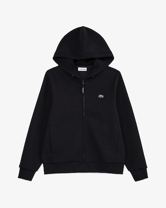 시그니처 테크니컬 피케 후드 집업