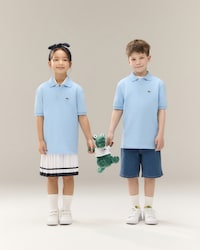 키즈 베이직 반팔 폴로셔츠