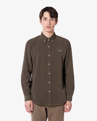 코듀로이 솔리드 셔츠