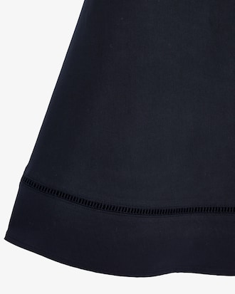 오픈워크 디테일 셔츠드레스