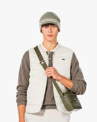 라운드 울 니트 모자