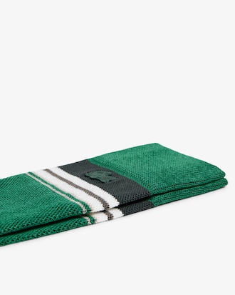 남성 배색 스트라이프 테니스 삭스