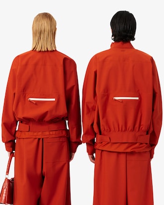 유니섹스 라이트 타프타 오버사이즈 점퍼