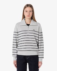 하프짚업 스웻셔츠