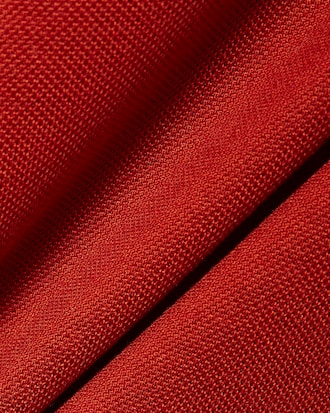 남성 실크 피케 슬림 크루넥 티셔츠