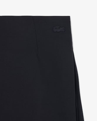 울혼방 플란넬 체크패턴 스커트