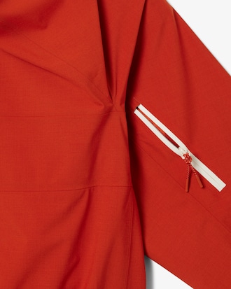 유니섹스 라이트 타프타 오버사이즈 점퍼