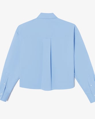 크롭 포켓 셔츠