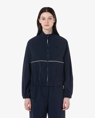 테니스 크롭 경량 점퍼