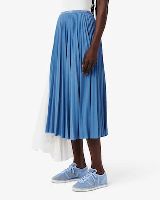 에센셜 롱 플리츠 스커트