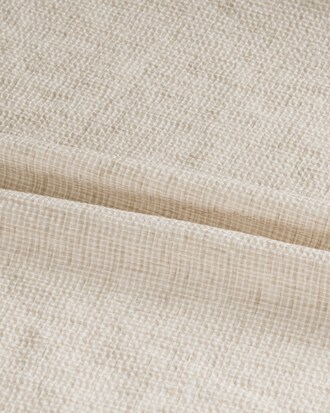 반팔 린넨 혼방 체크 셔츠