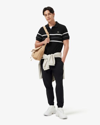 CHEST 스트라이프 오픈카라 폴로