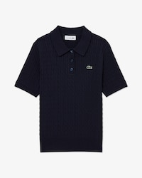 케이블 스웨터 폴로 셔츠