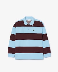 볼드 스트라이프 긴팔 폴로