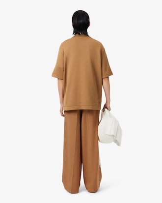 라이트 울 와이드 테일러드 팬츠