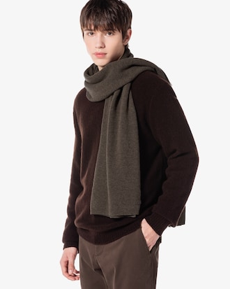 캐시혼방 솔리드 머플러