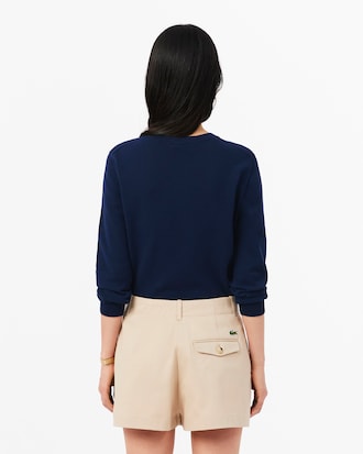 라이트 코튼 크루넥 가디건