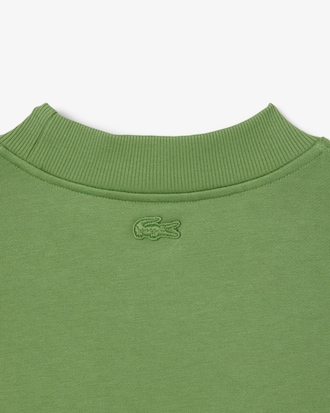 테니스코트 L로고 루즈핏 크루넥 스웻셔츠