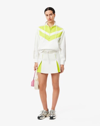 컬러블럭 하프짚업 스웻셔츠