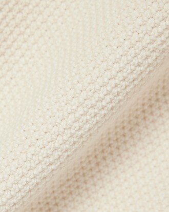 남성 더블 피케 스트라이프 밑단 니트 폴로