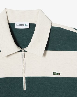 반집업 컬러블록 폴로