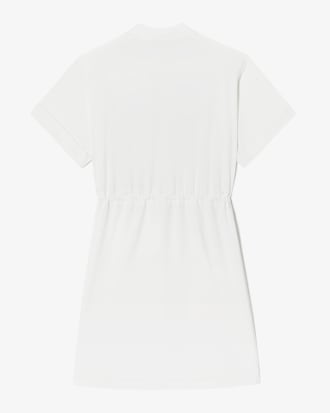 우븐 카라형 드레스