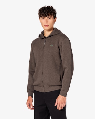 시그니처 테크니컬 피케 후드 집업