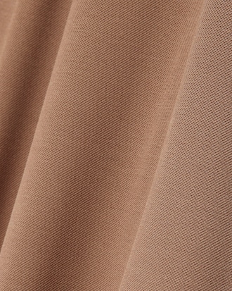 나노 실크 슬림핏 롱슬리브 폴로 맥시 드레스