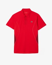 노박 부분 메쉬 반팔 폴로