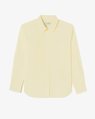 포플린 솔리드 셔츠