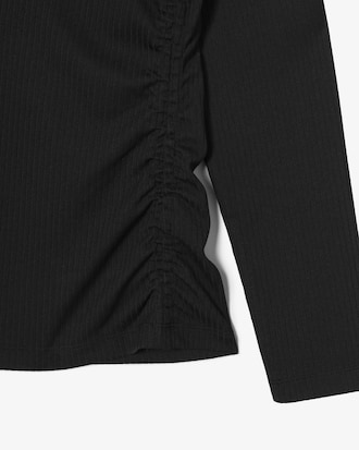 스트링 긴팔 티셔츠