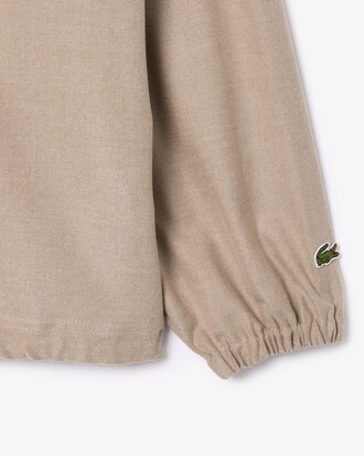 플란넬 후드 탑