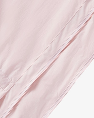 오픈워크 디테일 중기장 점퍼