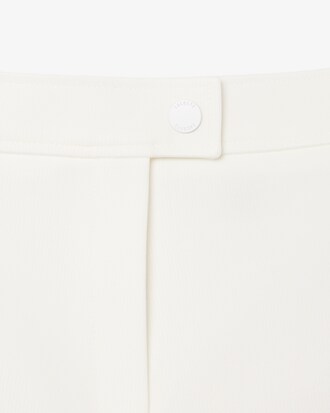 여성 샤이니 인터록 테니스 미니 숏츠