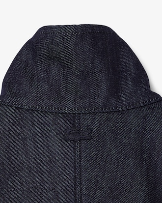 유니섹스 인디고 데님 트랙탑