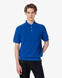 피케 반팔 스웨터 폴로 셔츠